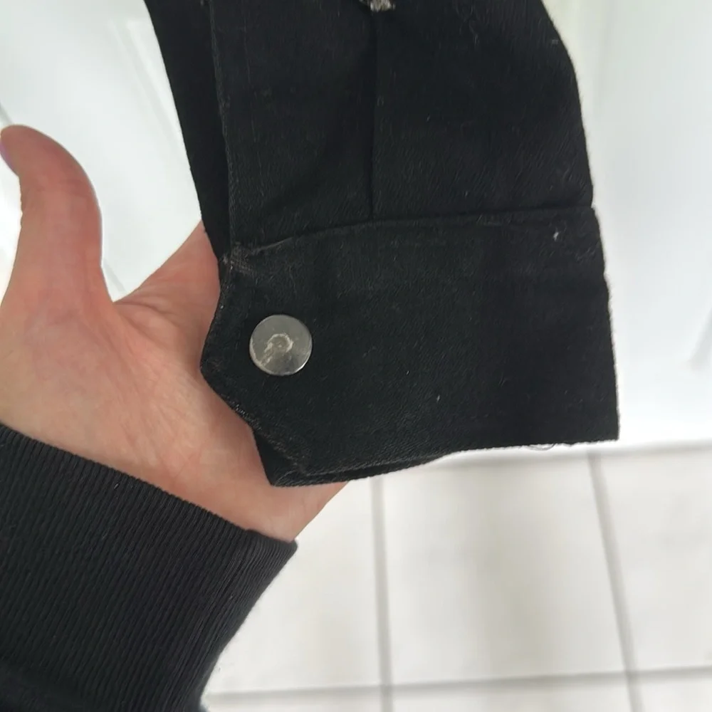 Vintage Modi Beaded Sequin Star Denim Cotton Jacket - Picture 11 of 14